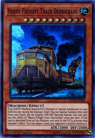 Heavy Freight Train Derricrane [INCH-EN046] Super Rare | L.A. Mood Comics and Games