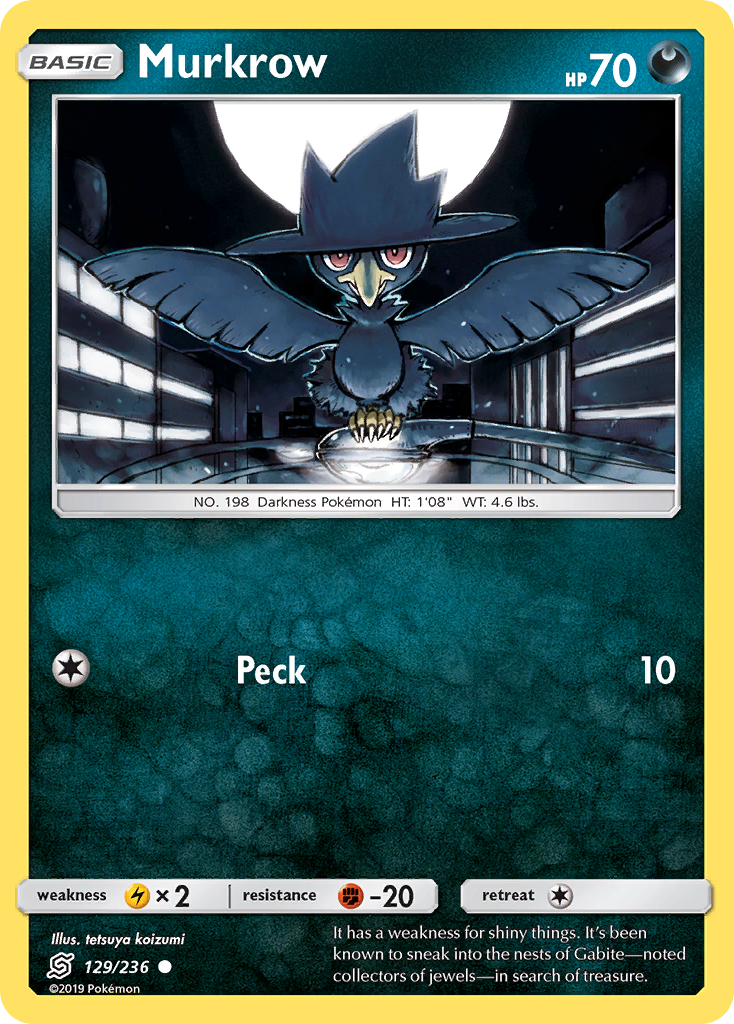 Murkrow (129/236) [Sun & Moon: Unified Minds] | L.A. Mood Comics and Games