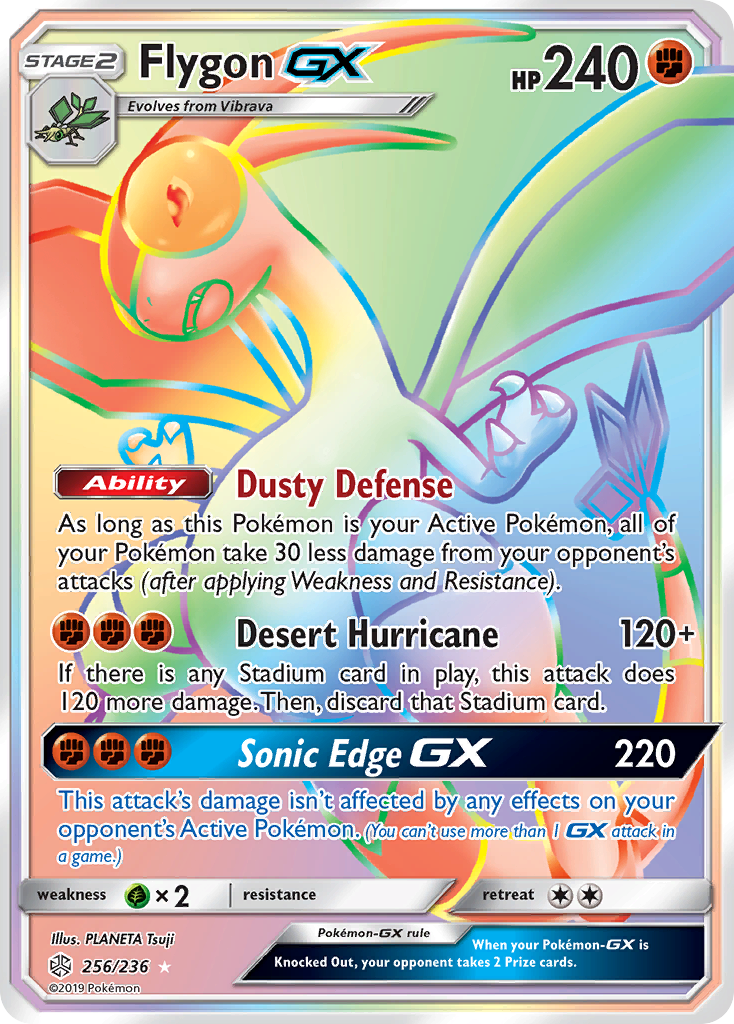 Flygon GX (256/236) [Sun & Moon: Cosmic Eclipse] | L.A. Mood Comics and Games