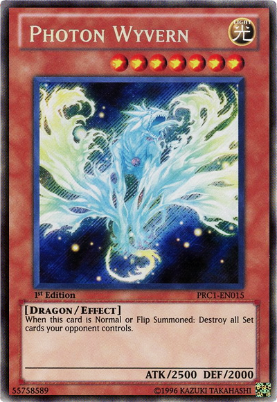 Photon Wyvern [PRC1-EN015] Secret Rare | L.A. Mood Comics and Games