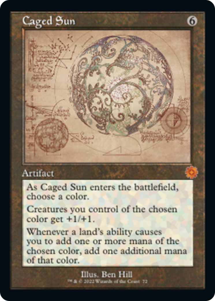 Caged Sun (Retro Schematic) [The Brothers' War Retro Artifacts] | L.A. Mood Comics and Games