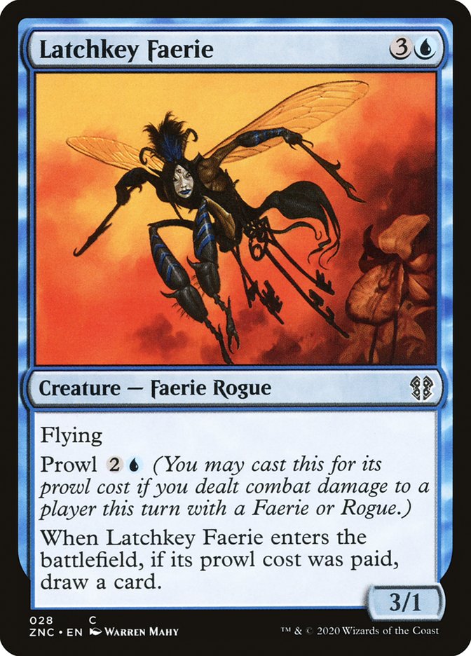 Latchkey Faerie [Zendikar Rising Commander] | L.A. Mood Comics and Games