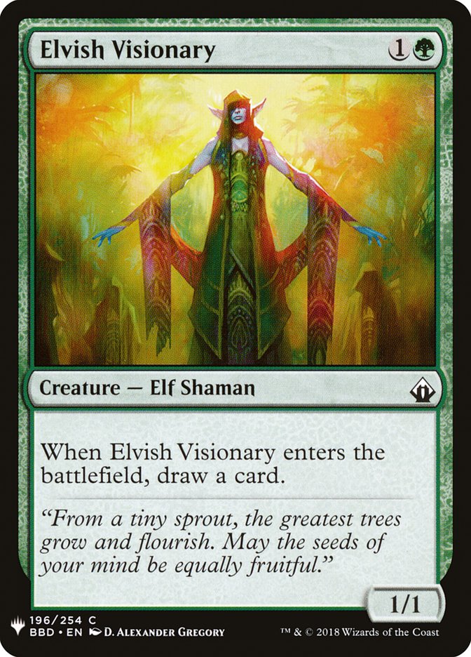 Elvish Visionary [Mystery Booster] | L.A. Mood Comics and Games