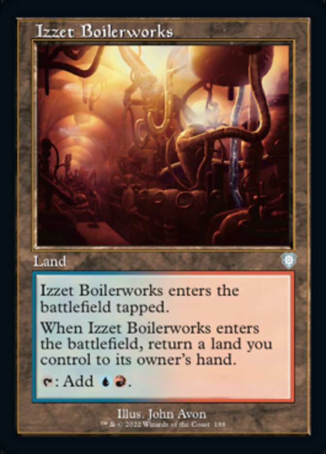 Izzet Boilerworks (Retro) [The Brothers' War Commander] | L.A. Mood Comics and Games