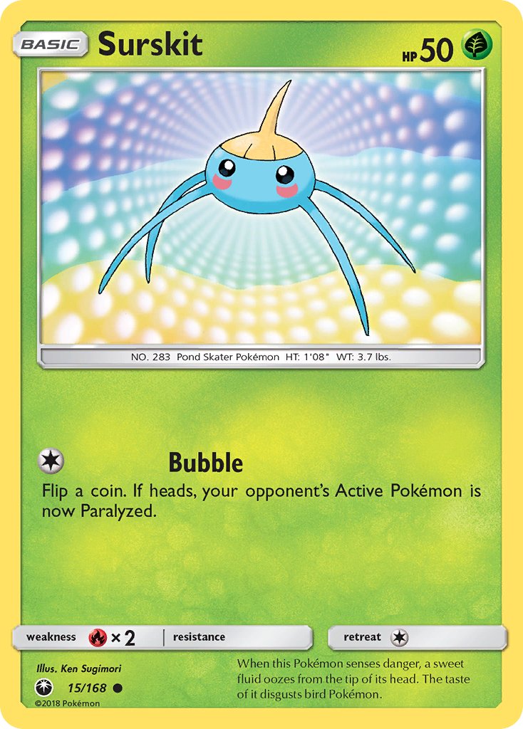 Surskit (15/168) [Sun & Moon: Celestial Storm] | L.A. Mood Comics and Games