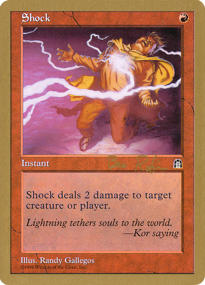 Shock (Ben Rubin) [World Championship Decks 1998] | L.A. Mood Comics and Games