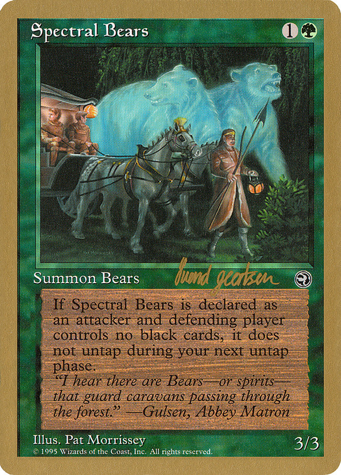 Spectral Bears (Svend Geertsen) [World Championship Decks 1997] | L.A. Mood Comics and Games