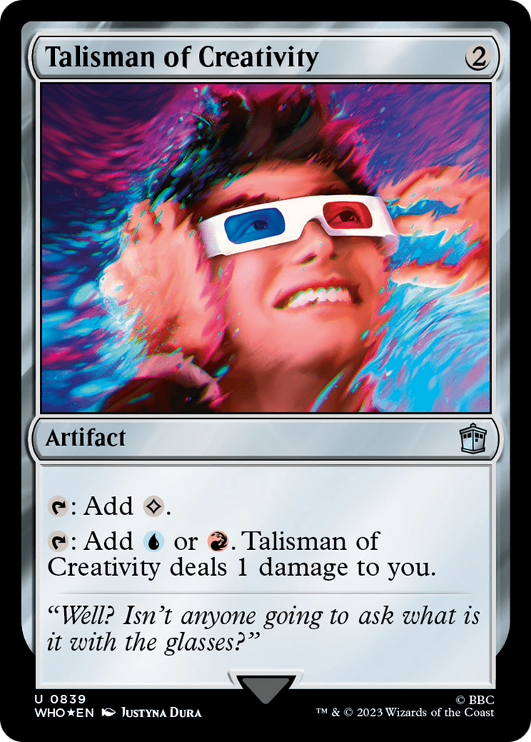 Talisman of Creativity (Surge Foil) [Doctor Who] | L.A. Mood Comics and Games