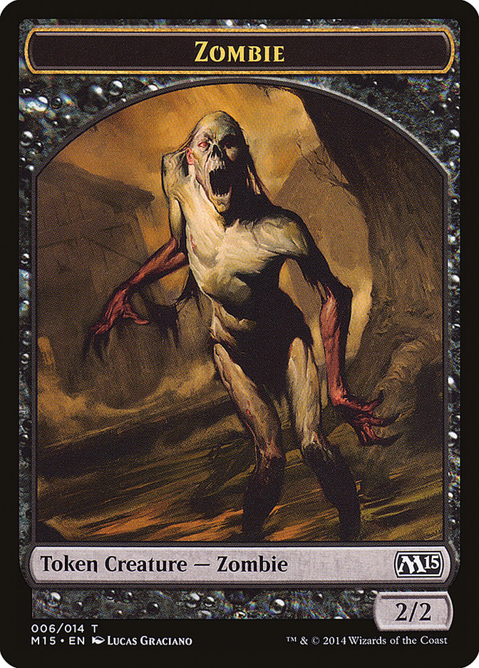 Zombie Token [Magic 2015 Tokens] | L.A. Mood Comics and Games