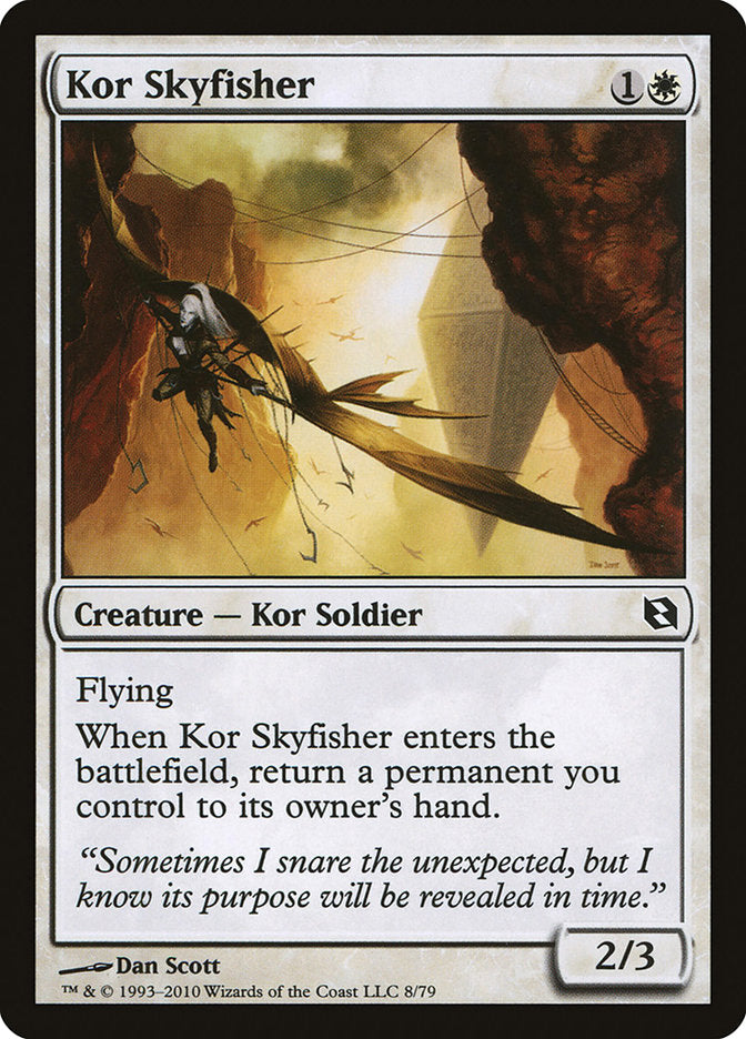 Kor Skyfisher [Duel Decks: Elspeth vs. Tezzeret] | L.A. Mood Comics and Games