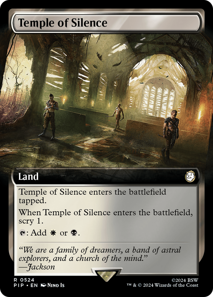 Temple of Silence (Extended Art) [Fallout] | L.A. Mood Comics and Games