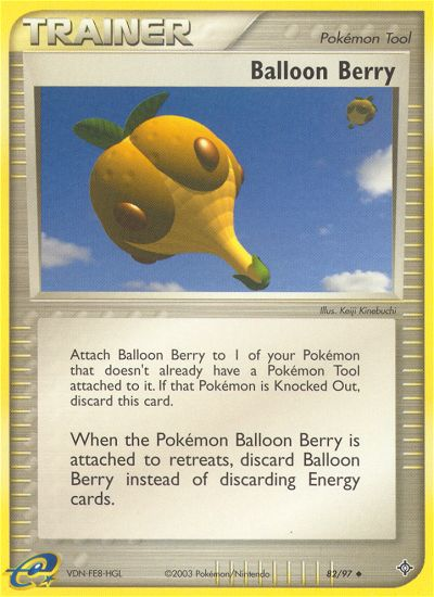 Balloon Berry (82/97) [EX: Dragon] | L.A. Mood Comics and Games