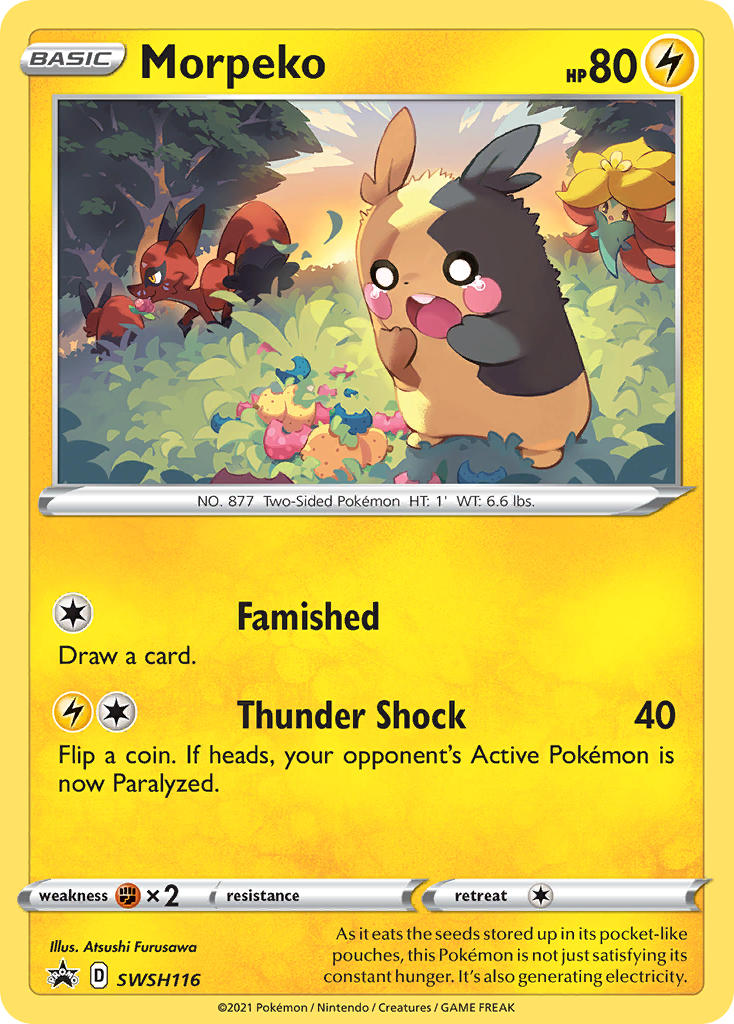 Morpeko (SWSH116) [Sword & Shield: Black Star Promos] | L.A. Mood Comics and Games