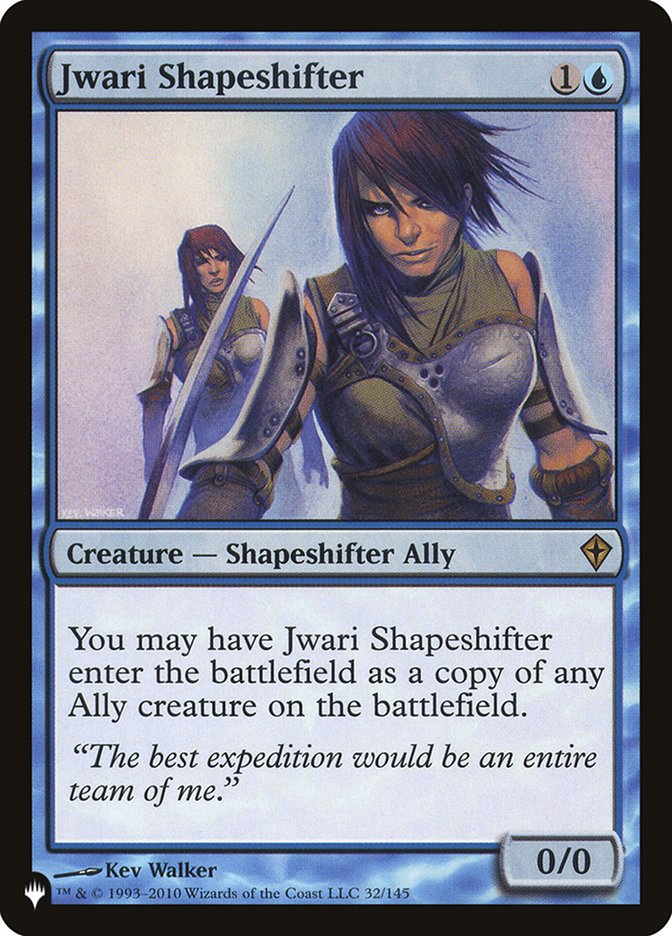 Jwari Shapeshifter [The List] | L.A. Mood Comics and Games