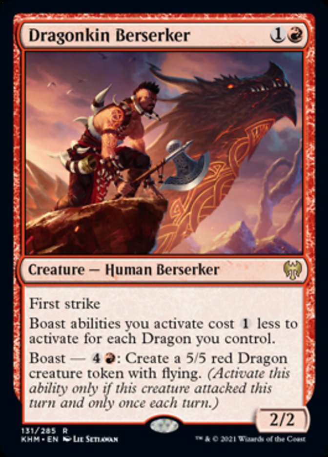 Dragonkin Berserker [Kaldheim] | L.A. Mood Comics and Games