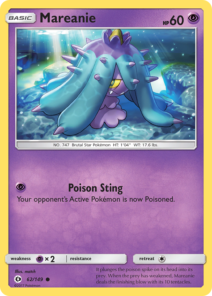 Mareanie (62/149) [Sun & Moon: Base Set] | L.A. Mood Comics and Games