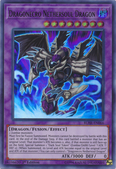 Dragonecro Nethersoul Dragon [BLHR-EN066] Ultra Rare | L.A. Mood Comics and Games