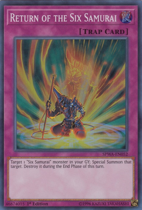Return of the Six Samurai [SPWA-EN052] Super Rare | L.A. Mood Comics and Games