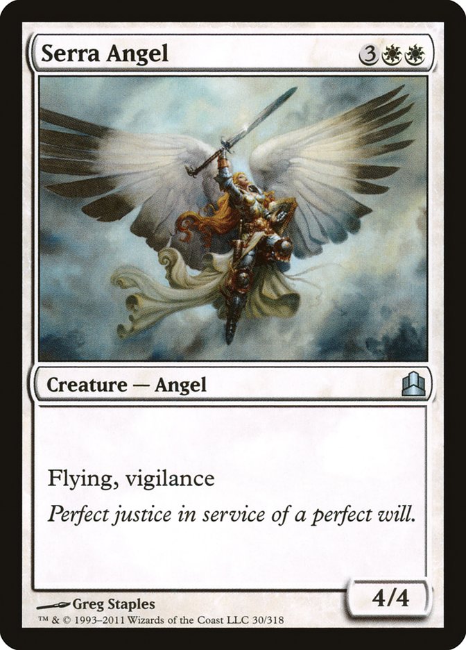 Serra Angel [Commander 2011] | L.A. Mood Comics and Games