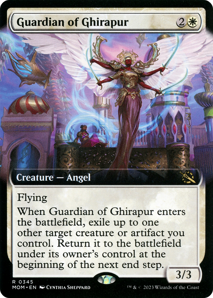 Guardian of Ghirapur (Extended Art) [March of the Machine] | L.A. Mood Comics and Games