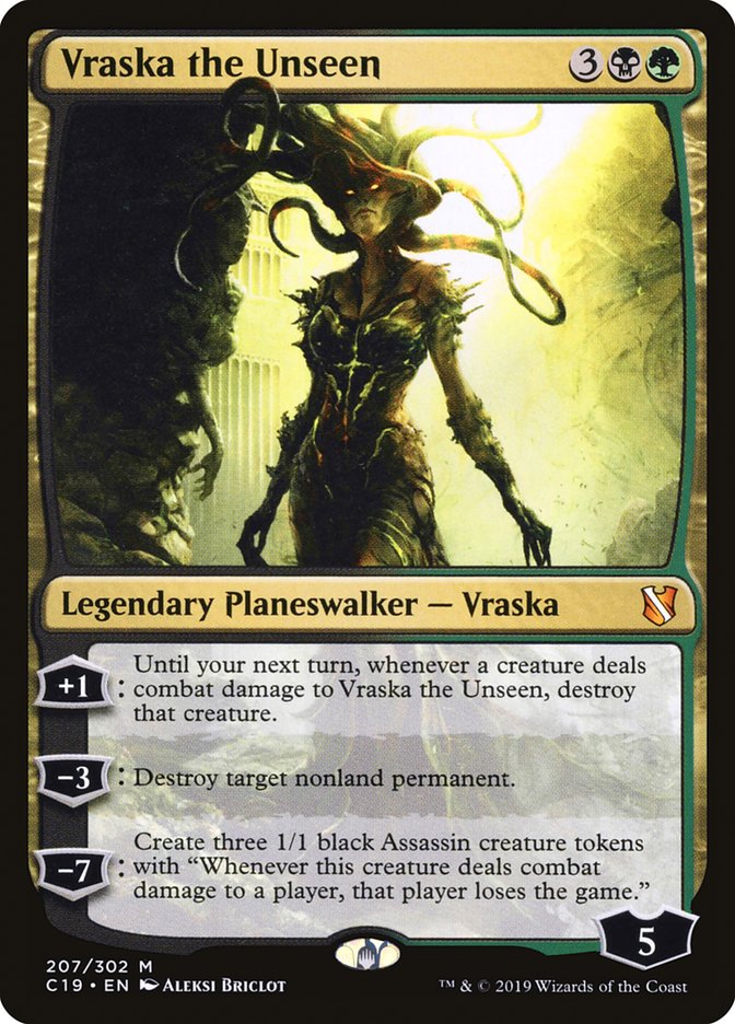 Vraska the Unseen [Commander 2019] | L.A. Mood Comics and Games