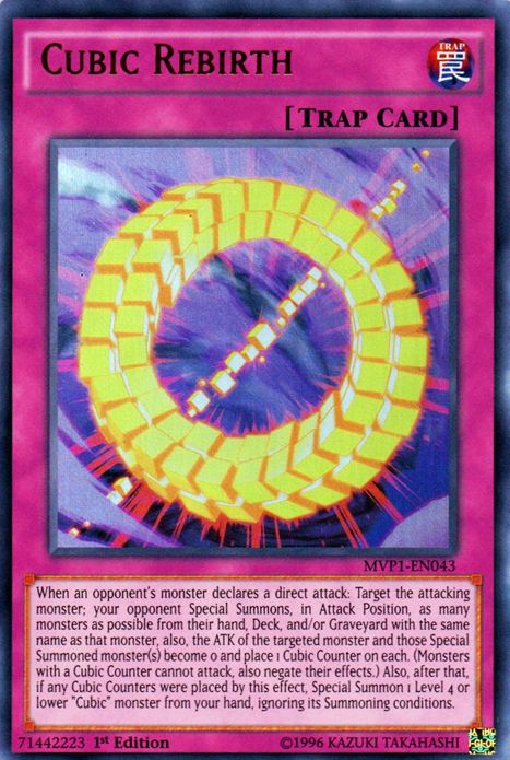 Cubic Rebirth [MVP1-EN043] Ultra Rare | L.A. Mood Comics and Games
