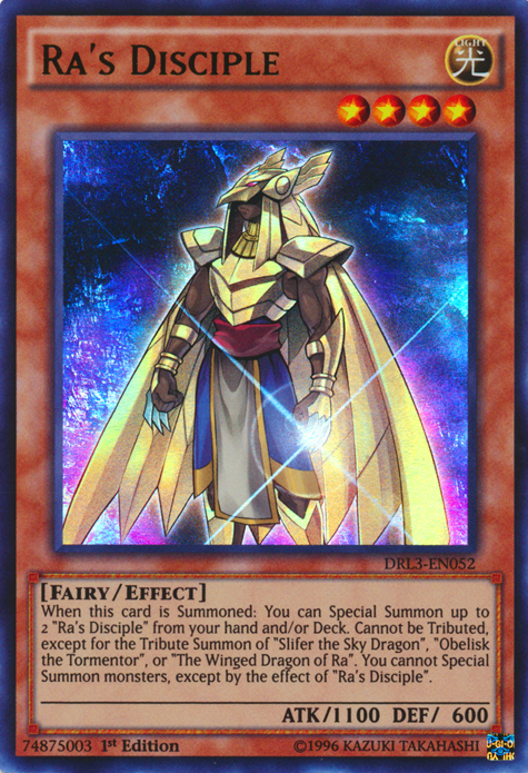 Ra's Disciple [DRL3-EN052] Ultra Rare | L.A. Mood Comics and Games