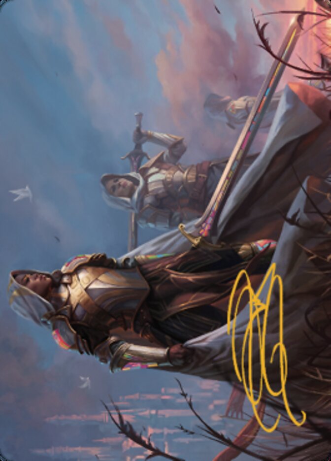 Danitha, Benalia's Hope Art Card (Gold-Stamped Signature) [Dominaria United Art Series] | L.A. Mood Comics and Games