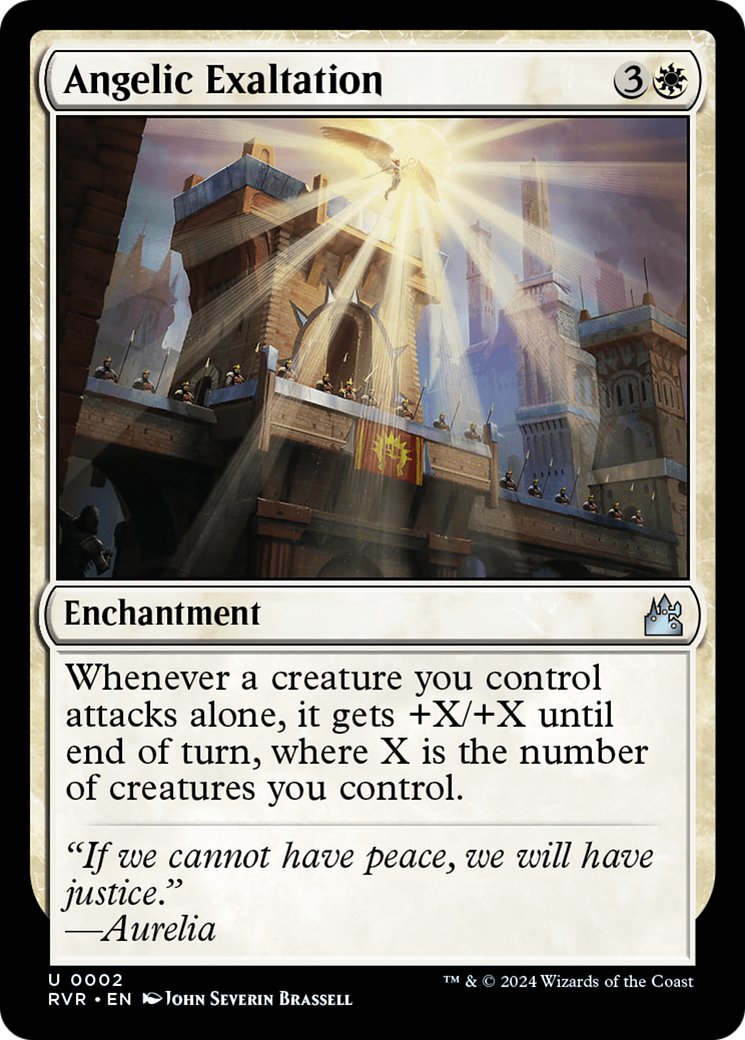 Angelic Exaltation [Ravnica Remastered] | L.A. Mood Comics and Games