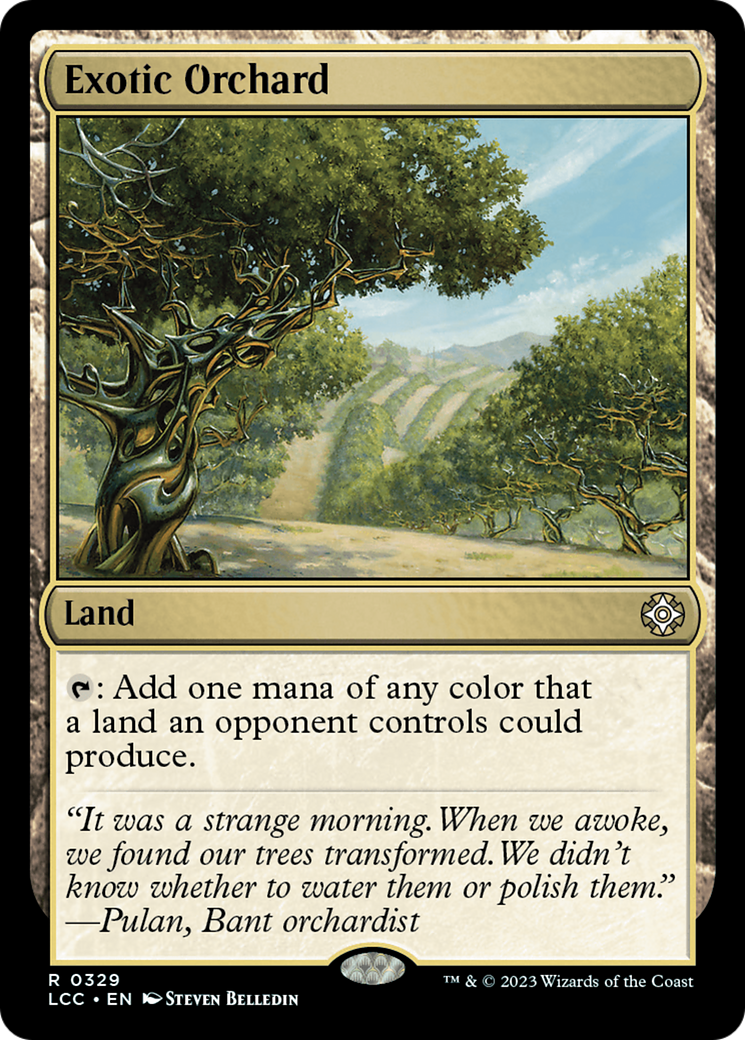 Exotic Orchard [The Lost Caverns of Ixalan Commander] | L.A. Mood Comics and Games