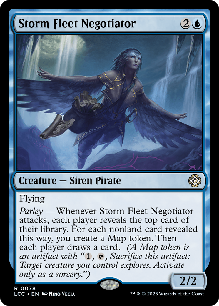 Storm Fleet Negotiator [The Lost Caverns of Ixalan Commander] | L.A. Mood Comics and Games