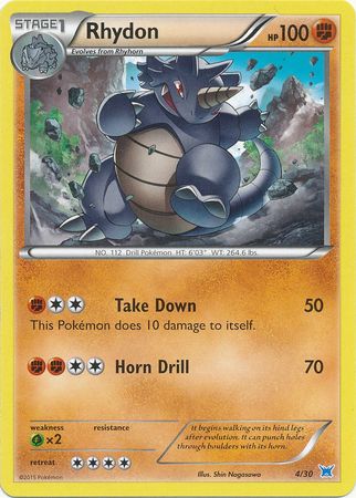 Rhydon (4/30) [XY: Trainer Kit 2 - Latios] | L.A. Mood Comics and Games