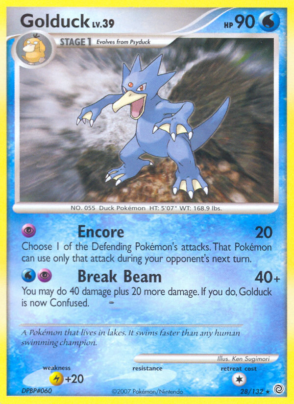 Golduck (28/132) [Diamond & Pearl: Secret Wonders] | L.A. Mood Comics and Games