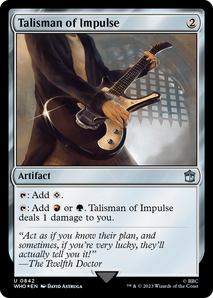 Talisman of Impulse (Surge Foil) [Doctor Who] | L.A. Mood Comics and Games