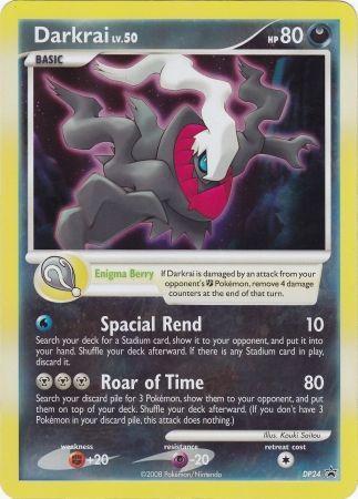 Darkrai (DP24) (Jumbo Card) [Diamond & Pearl: Black Star Promos] | L.A. Mood Comics and Games