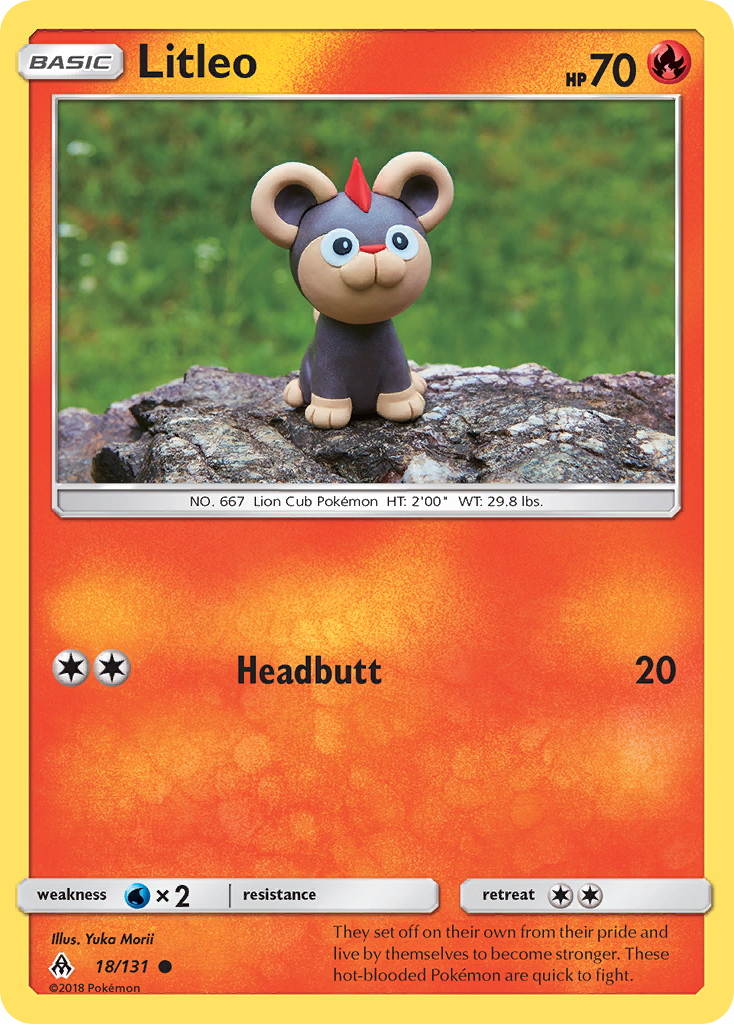 Litleo (18/131) [Sun & Moon: Forbidden Light] | L.A. Mood Comics and Games