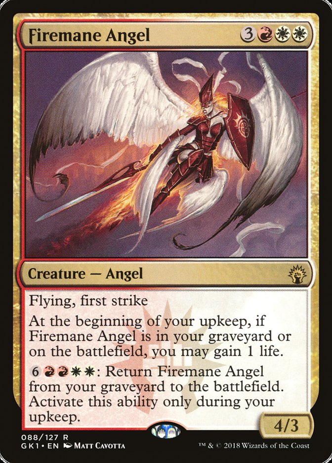 Firemane Angel [Guilds of Ravnica Guild Kit] | L.A. Mood Comics and Games