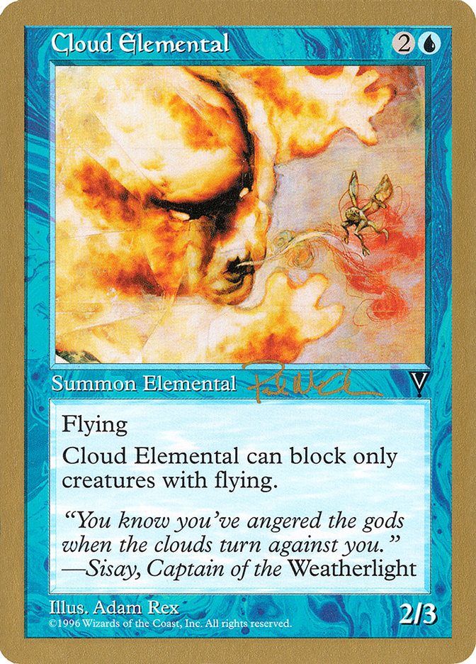Cloud Elemental (Paul McCabe) [World Championship Decks 1997] | L.A. Mood Comics and Games