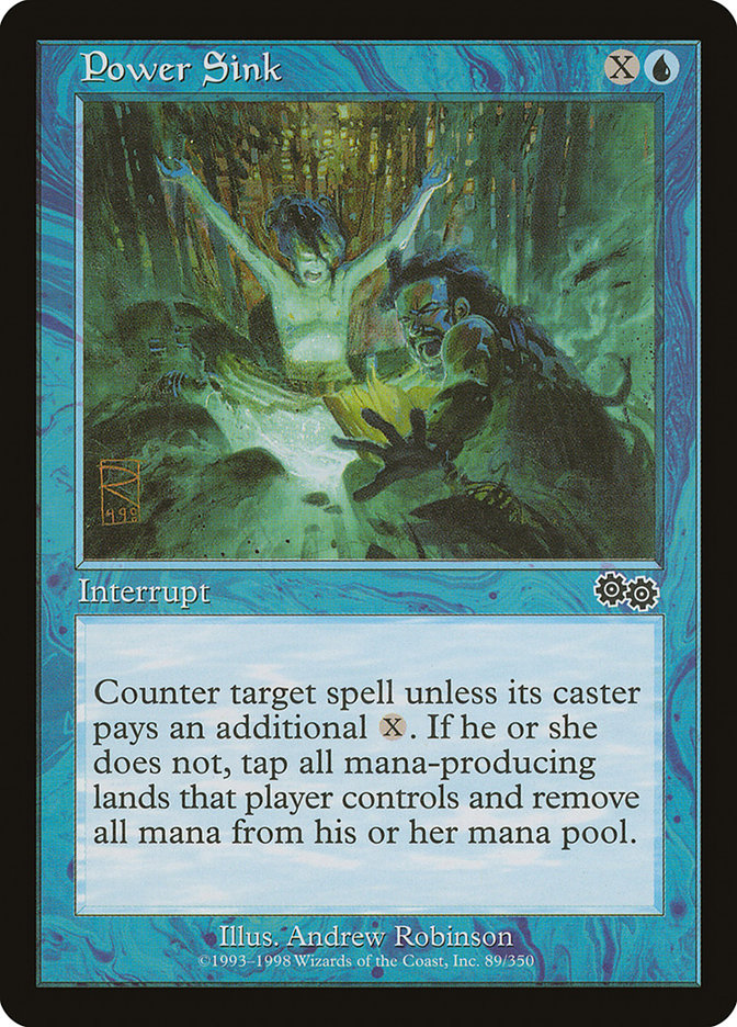 Power Sink [Urza's Saga] | L.A. Mood Comics and Games