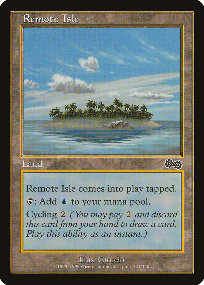Remote Isle [Urza's Saga] | L.A. Mood Comics and Games