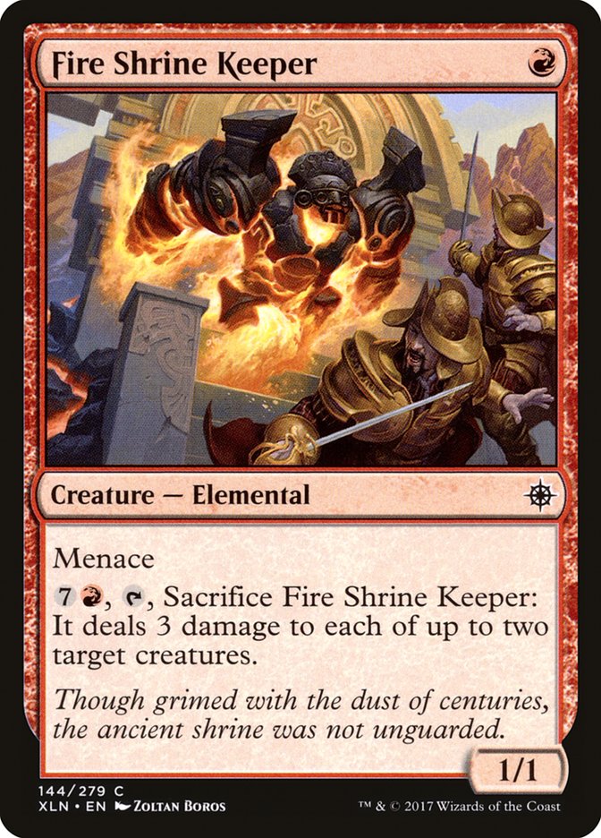 Fire Shrine Keeper [Ixalan] | L.A. Mood Comics and Games