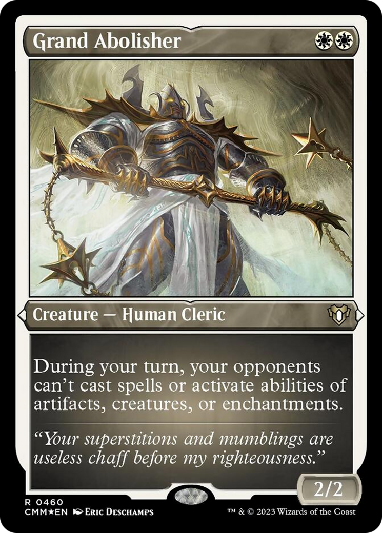 Grand Abolisher (Foil Etched) [Commander Masters] | L.A. Mood Comics and Games