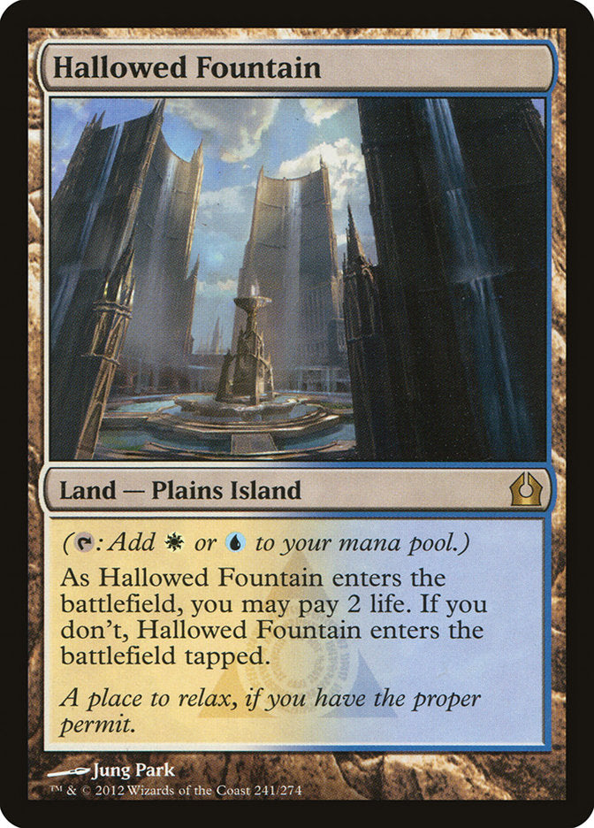 Hallowed Fountain [Return to Ravnica] | L.A. Mood Comics and Games
