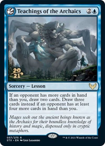 Teachings of the Archaics [Strixhaven: School of Mages Prerelease Promos] | L.A. Mood Comics and Games