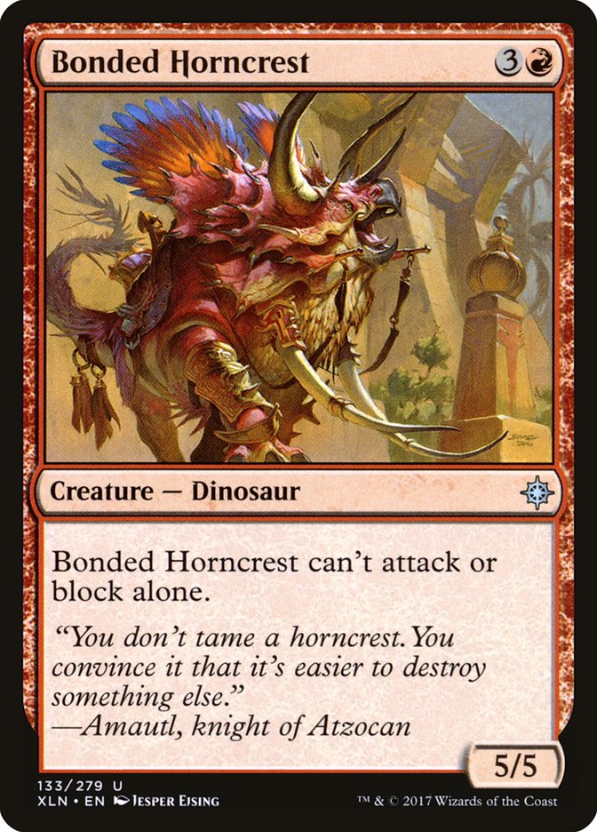 Bonded Horncrest [Ixalan] | L.A. Mood Comics and Games