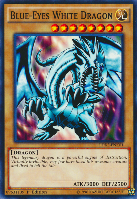 Blue-Eyes White Dragon (Version 1) [LDK2-ENK01] Common | L.A. Mood Comics and Games