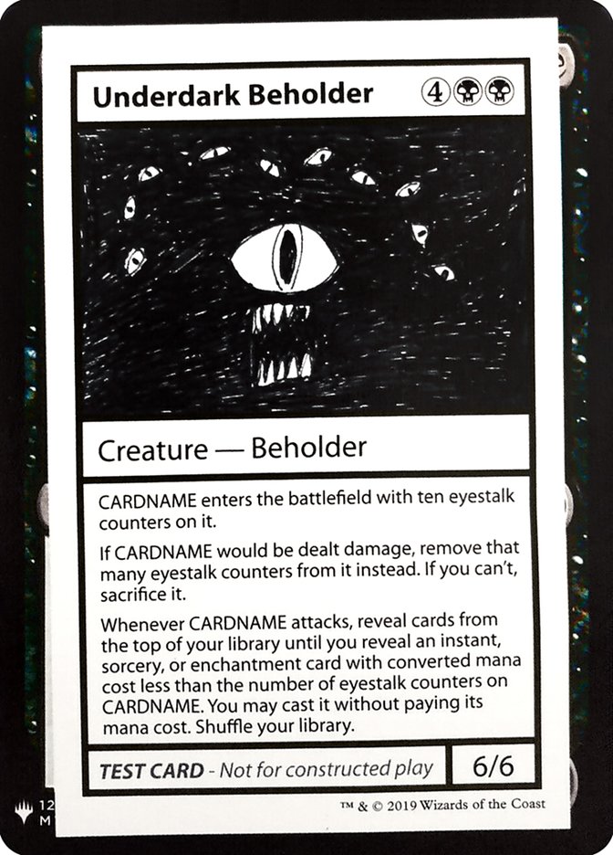 Underdark Beholder [Mystery Booster Playtest Cards] | L.A. Mood Comics and Games