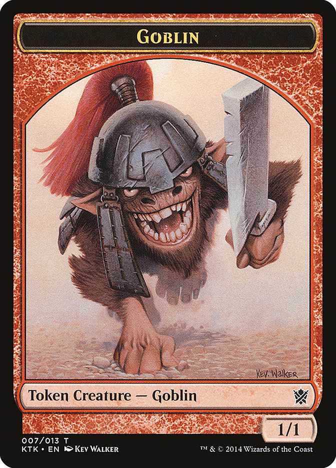 Goblin Token [Khans of Tarkir Tokens] | L.A. Mood Comics and Games