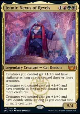 Jetmir, Nexus of Revels (Promo Pack) [Streets of New Capenna Promos] | L.A. Mood Comics and Games