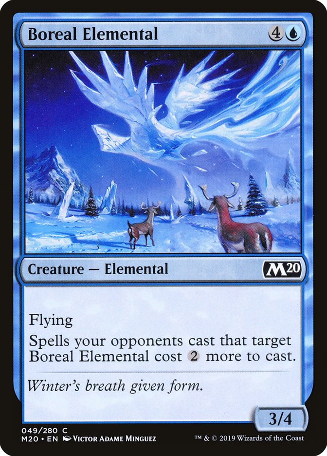 Boreal Elemental [Core Set 2020] | L.A. Mood Comics and Games